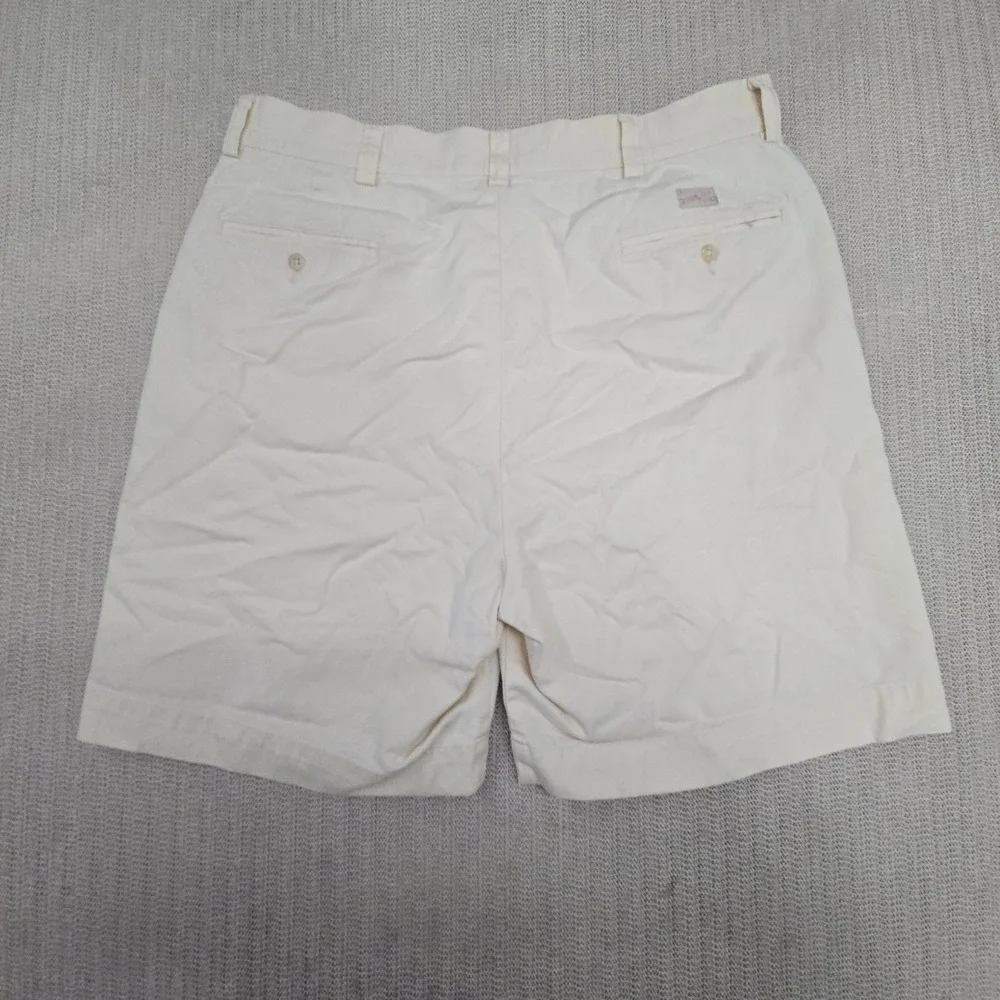 Polo Ralph Lauren Prospect Shorts Mens 36 Yellow Chino 9 Inseam Cotton Preppy
